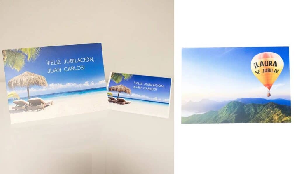 regalos de jubilación personalizados